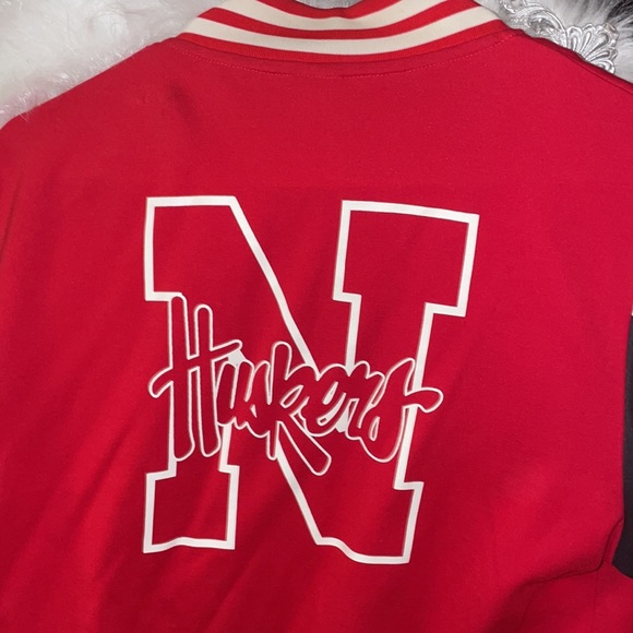 Custom Red Letterman Jacket - Picture 3 of 3